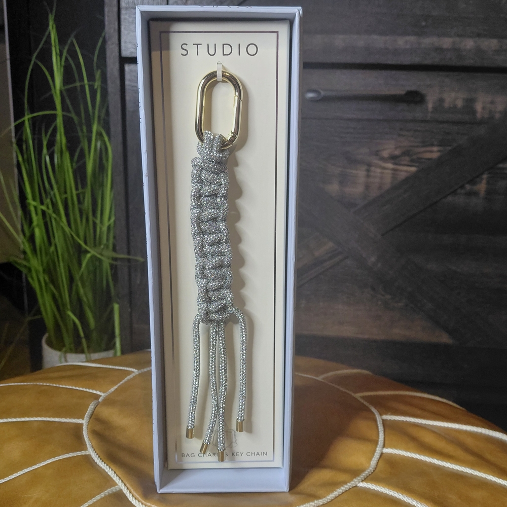 Studio Metallic Silver Key Holder
